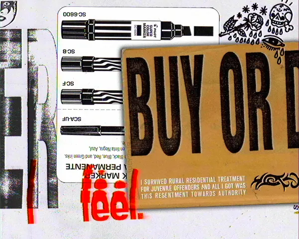 Buy or Die Collage